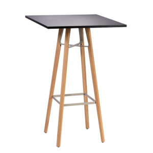 LIU Standing Tables, Square, black