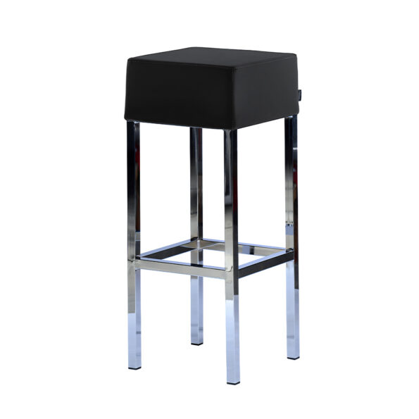 Cube Barstool, black