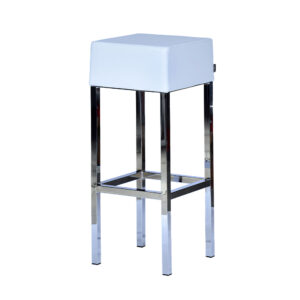 Cube Barstool, white