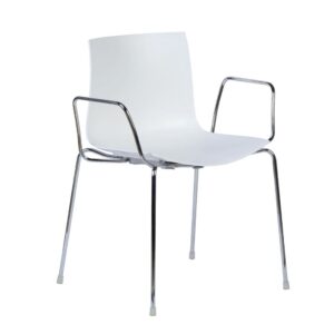 Catifa 46 with armrests, white