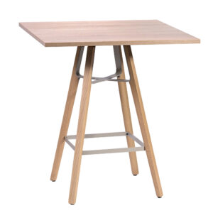 LIU Seating Tables, Square, oak