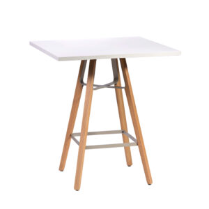 LIU Seating Tables, Square, white LIU Seating Tables, Square, white