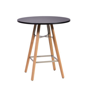 LIU Seating Tables, Round, black LIU Seating Tables, Round, black