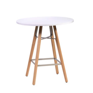 LIU Seating Tables, Round, white LIU Seating Tables, Round, white