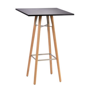 LIU Standing Tables, Square, black LIU Standing Tables, Square, black