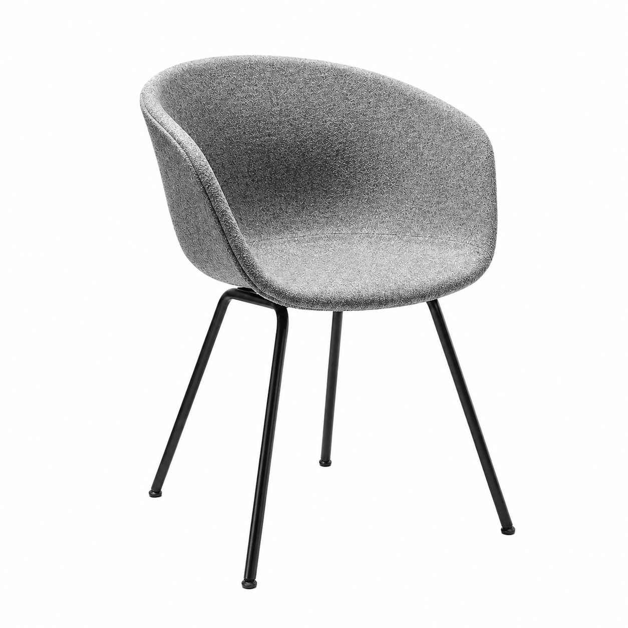 About a Chair Sled Base Black - Fabric About a Chair Sled Base Black - Fabric