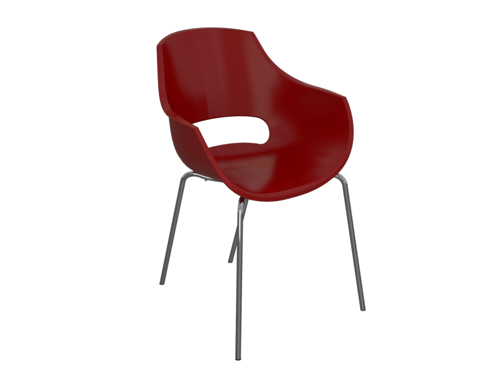 Roter Stuhl Maia
