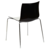 Stuhl Catifa 46 weiß-schwarz