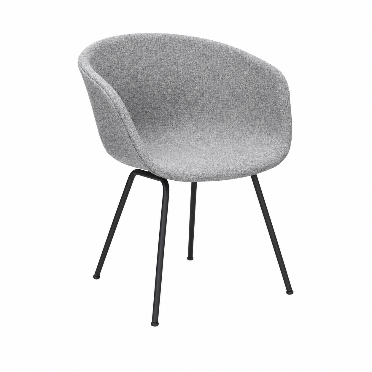 About a Chair, Metal schwarz - stoff About a Chair, Metal schwarz - stoff