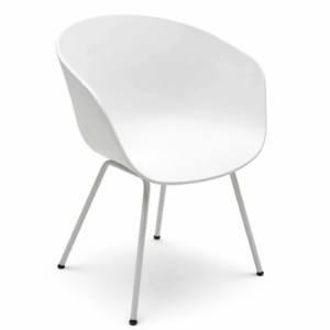 About a Chair, Kufengestell weiß - weiß About a Chair, Kufengestell weiß - weiß