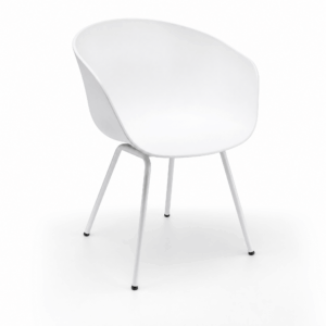 About a Chair, Kufengestell weiß - weiß About a Chair, Kufengestell weiß - weiß